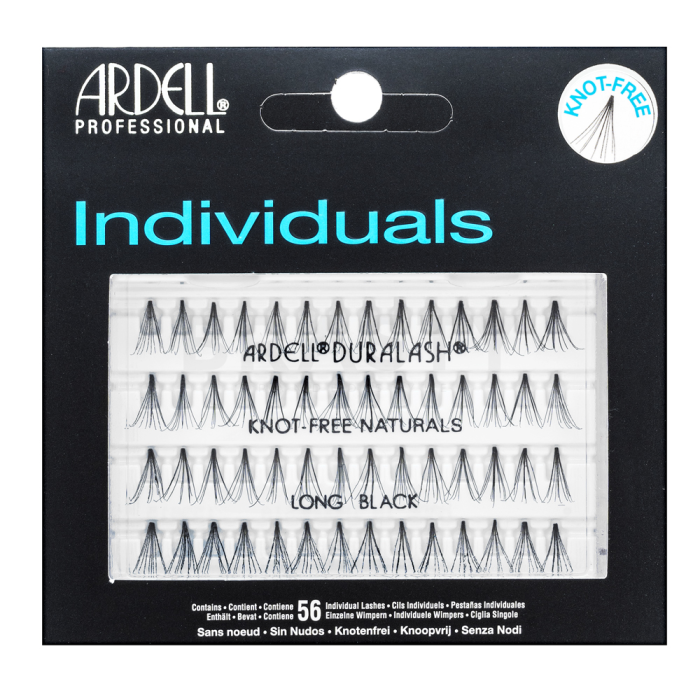 Ardell Individuals Naturals Knot-Free Flares Soft Touch Long Black 56 U