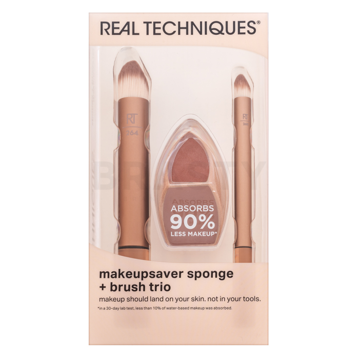 Real Techniques Makeupsaver Sponge Brush Estuche 3 Piezas