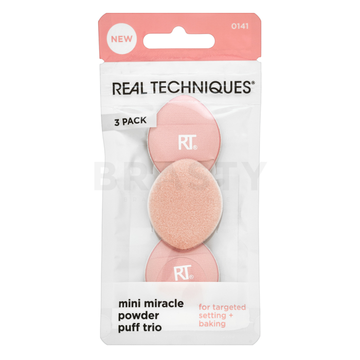 Real Techniques Mini Miracle Powder Puff Trio 3 U