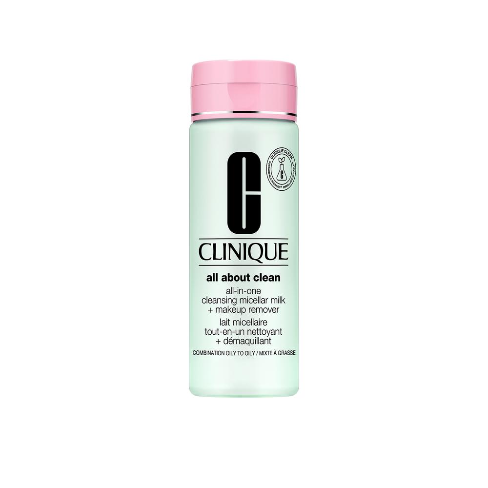 Clinique All About Clean All-In-One Cleansing Micellar Milk + Makeup Remover 200ml – Very Dry To Dry Combination Skin