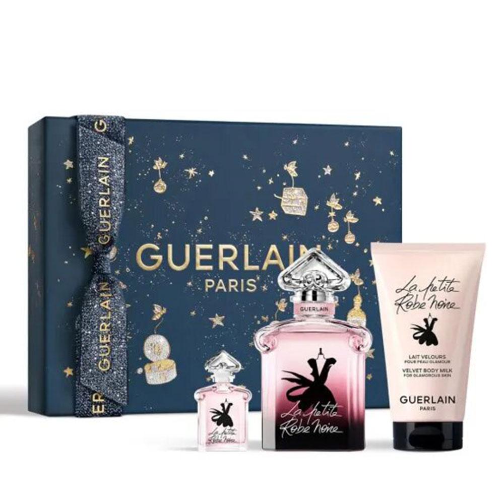Guerlain La Petite Robe Noire Geschenkset 50 ml EDP + 5 ml EDP + 75 ml Körperlotion
