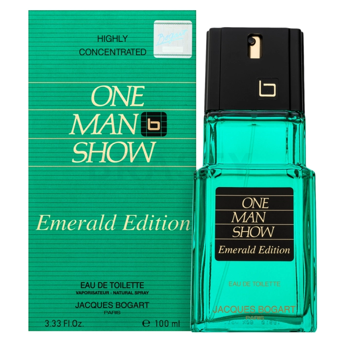 Jacques Bogart One Man Show Emerald Edition Eau de Toilette 100ml Spray Jacques Bogart One Man Show Emerald Edition Eau de Toilette 100ml Spray