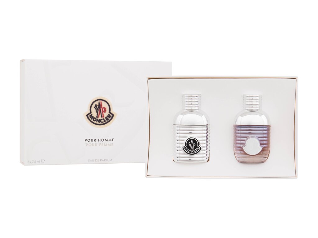 Moncler Gift Set: EDP Pour Homme 7.5ml – EDP Pour Femme 7.5ml