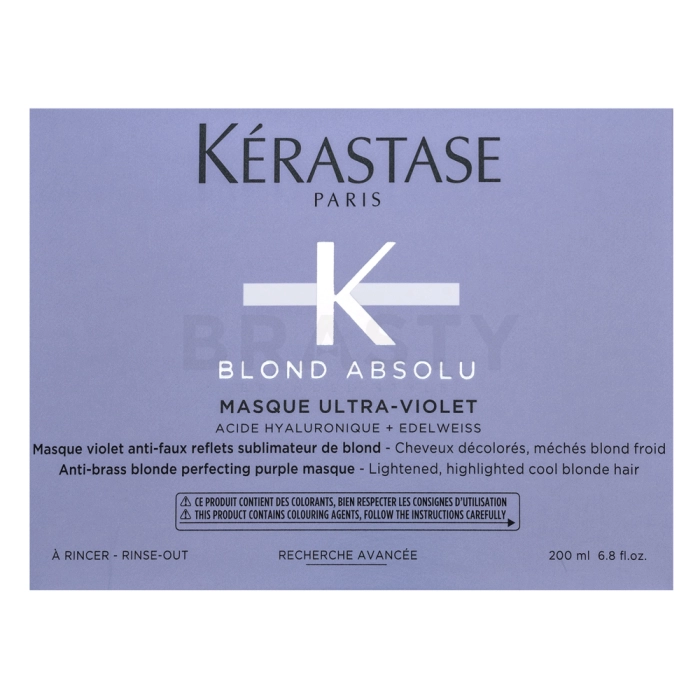 Kérastase Blond Absolu Ultra Violet Haarmaske 200 ml - Für gefärbtes Haar Kérastase Blond Absolu Ultra Violet Haarmaske 200 ml – Für gefärbtes Haar