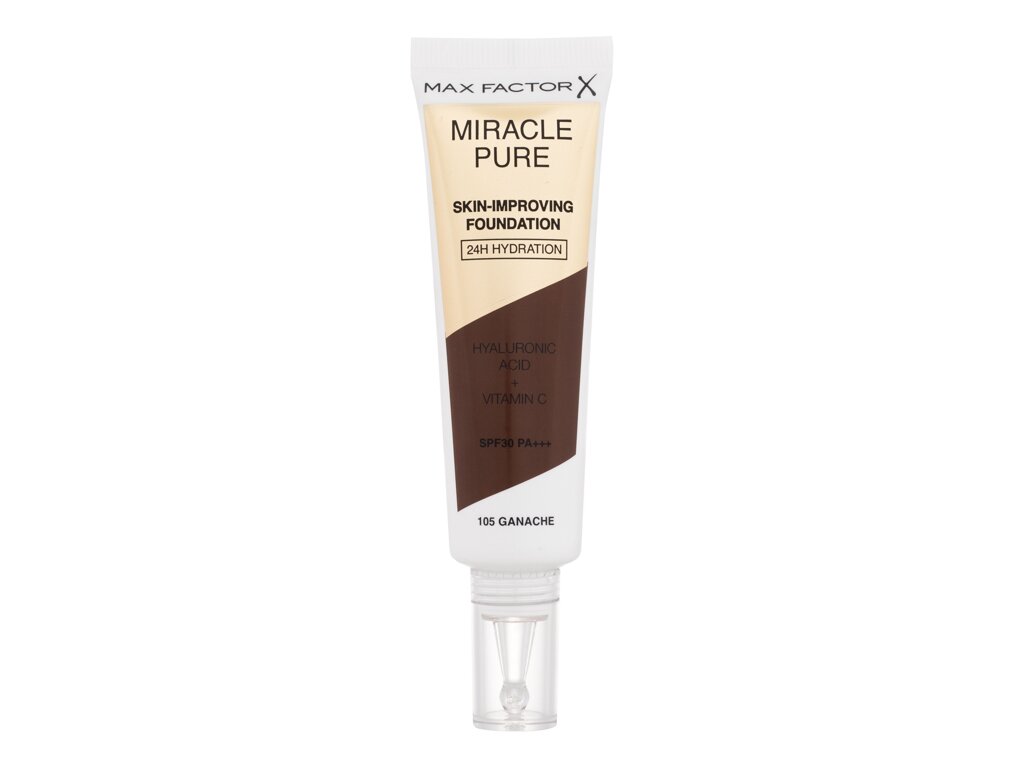 Max Factor Miracle Pure Skin-Improving Foundation SPF30 30ml – 105 Ganache