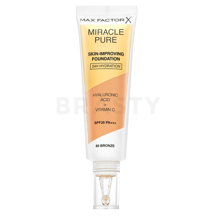 Max Factor Miracle Pure Foundation Spf30 80-Bronze