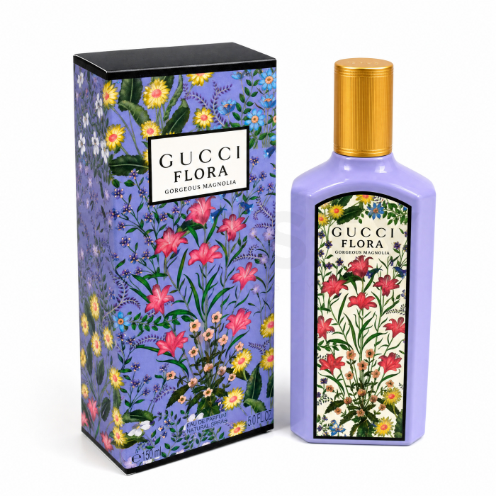 Gucci Flora Gorgeous Magnolia Eau de Parfum 150ml Spray Gucci Flora Gorgeous Magnolia Eau de Parfum 150ml Spray