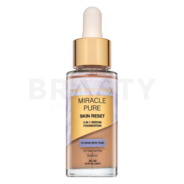 Max Factor Miracle Pure Sérum Con Color 30 - 40-Fair to Light 30ml Max Factor Miracle Pure Sérum Con Color 30 – 40-Fair to Light 30ml