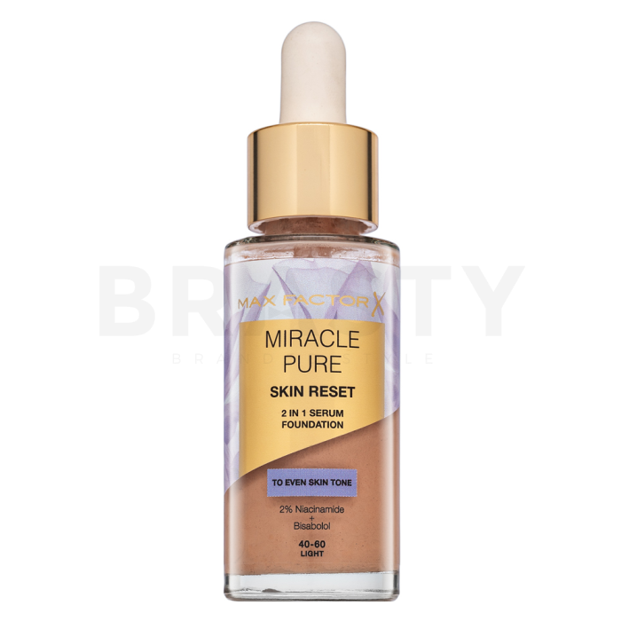 Max Factor Miracle Pure Sérum Con Color 40 - 60-Light 30ml Max Factor Miracle Pure Sérum Con Color 40 – 60-Light 30ml
