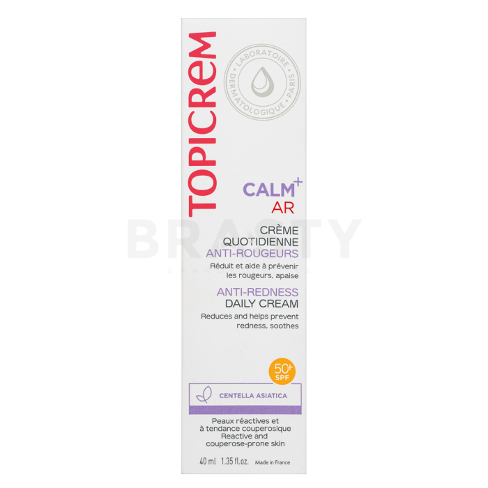 Topicrem Calm+ Anti-Redness Daily Cream SPF50+ 40ml