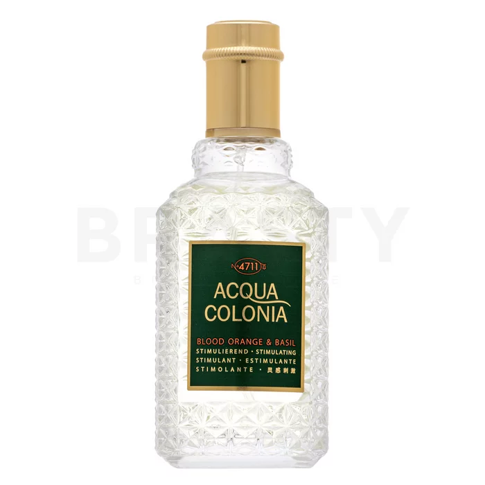 Mäurer & Wirtz 4711 Acqua Colonia Blood Orange & Basil Eau de Cologne 50ml Spray Mäurer & Wirtz 4711 Acqua Colonia Blood Orange & Basil Eau de Cologne 50ml Spray