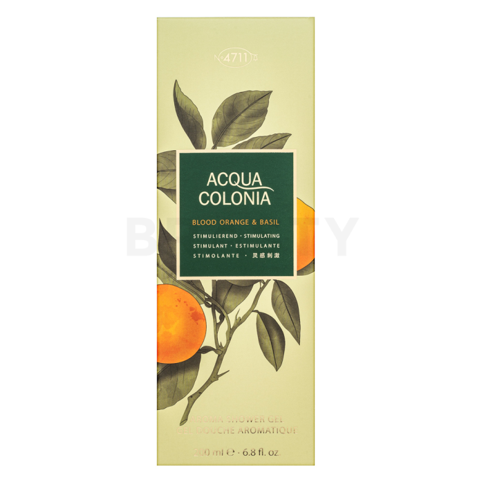 Mäurer & Wirtz 4711 Acqua Colonia Blood Orange & Basil Duschgel 200ml Mäurer & Wirtz 4711 Acqua Colonia Blood Orange & Basil Duschgel 200ml