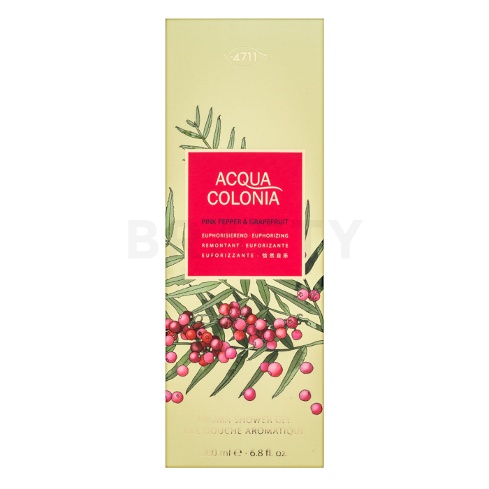 Mäurer & Wirtz 4711 Acqua Colonia Pink Pepper & Grapefruit Duschgel 200ml Mäurer & Wirtz 4711 Acqua Colonia Pink Pepper & Grapefruit Duschgel 200ml