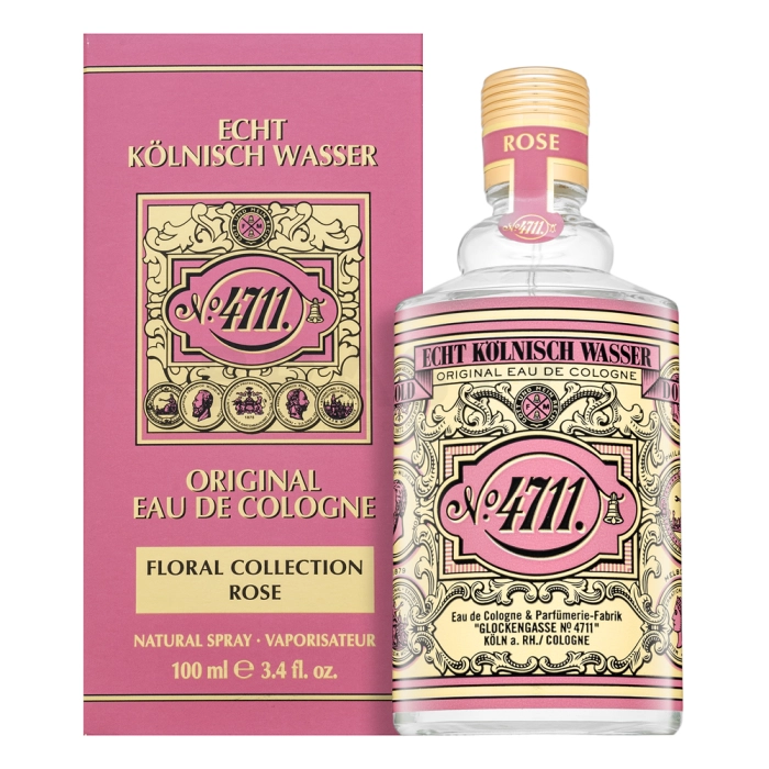 Mäurer & Wirtz 4711 Floral Collection Rose Eau de Cologne 100 ml Spray Mäurer & Wirtz 4711 Floral Collection Rose Eau de Cologne 100 ml Spray