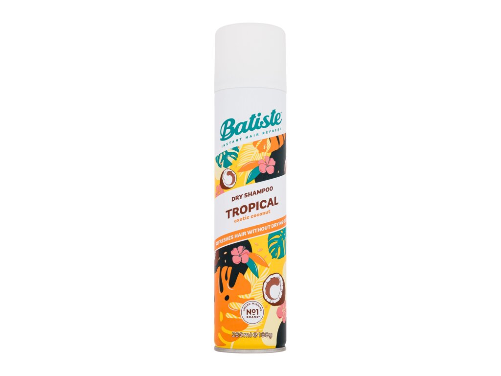 Batiste Dry Shampoo 280ml Spray - Tropical Batiste Dry Shampoo 280ml Spray – Tropical