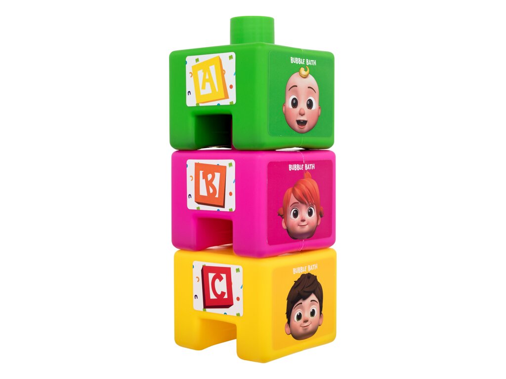 Cocomelon Stackable Bubble Bath 3 x 175ml Cocomelon Stackable Bubble Bath 3 x 175ml