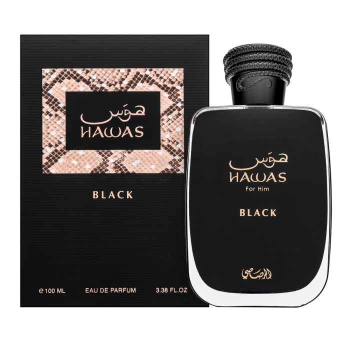 Rasasi Hawas Black Eau de Parfum 100ml Spray Rasasi Hawas Black Eau de Parfum 100ml Spray