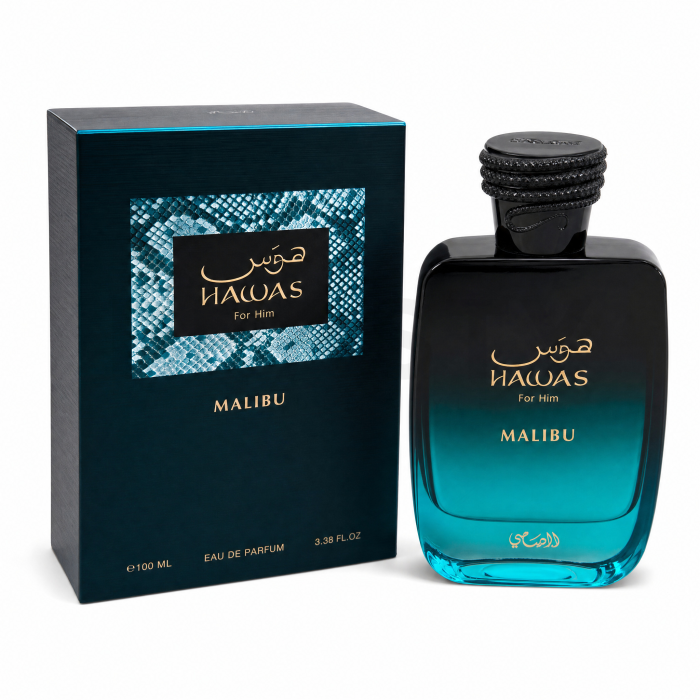 Rasasi Hawas Malibu Eau de Parfum 100ml Spray Rasasi Hawas Malibu Eau de Parfum 100ml Spray