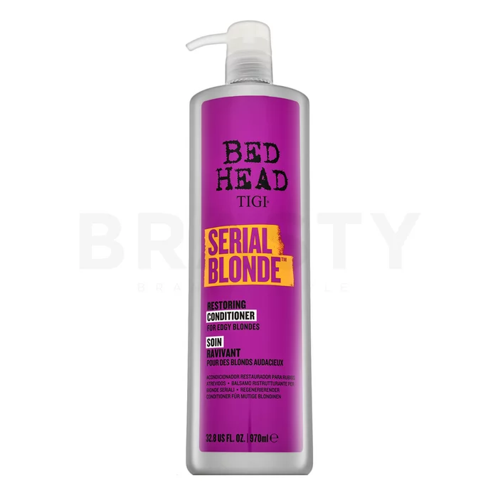Tigi Bed Head Serial Blonde Purple Toning Conditioner 970ml Tigi Bed Head Serial Blonde Purple Toning Conditioner 970ml