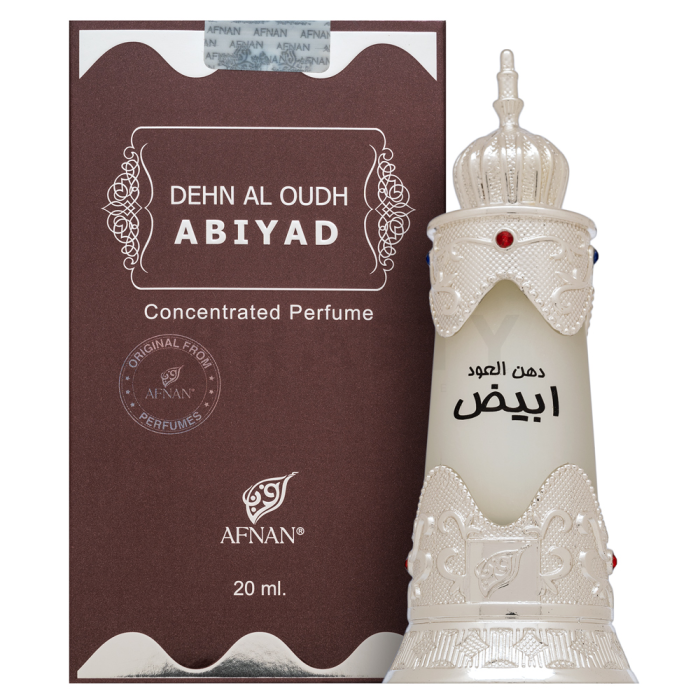 Afnan Perfumes Dehn al Oudh Abiyad Concentrated Perfume Oil 20ml Afnan Perfumes Dehn al Oudh Abiyad Concentrated Perfume Oil 20ml