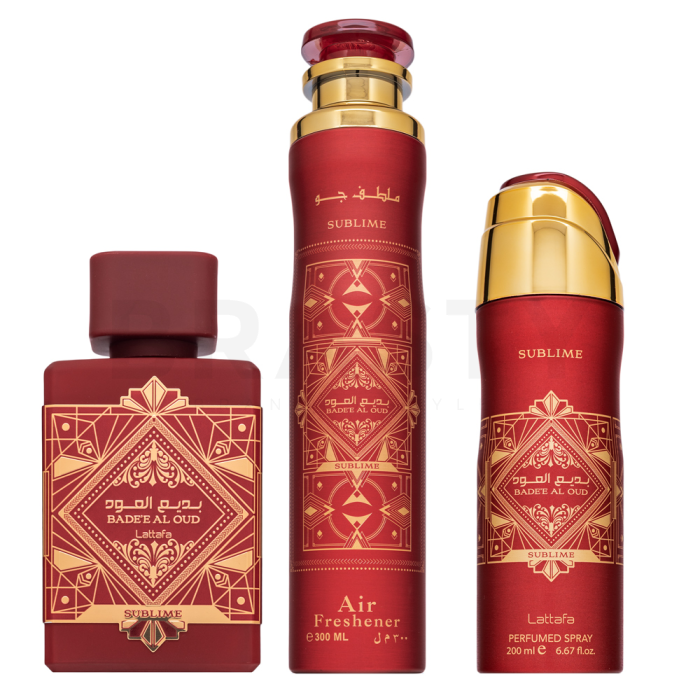 Lattafa Badee Al Oud Sublime Set 3 Units Spray