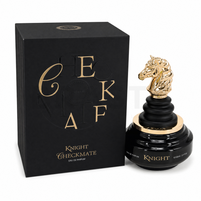 Armaf Check Mate Knight Black Eau de Parfum 100ml Spray Armaf Check Mate Knight Black Eau de Parfum 100ml Spray