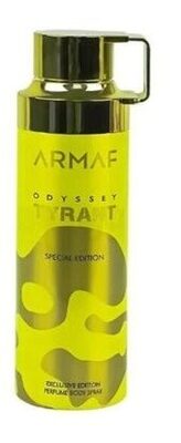 Armaf Odyssey Tyrant Perfumed Body Spray 200ml Armaf Odyssey Tyrant Perfumed Body Spray 200ml