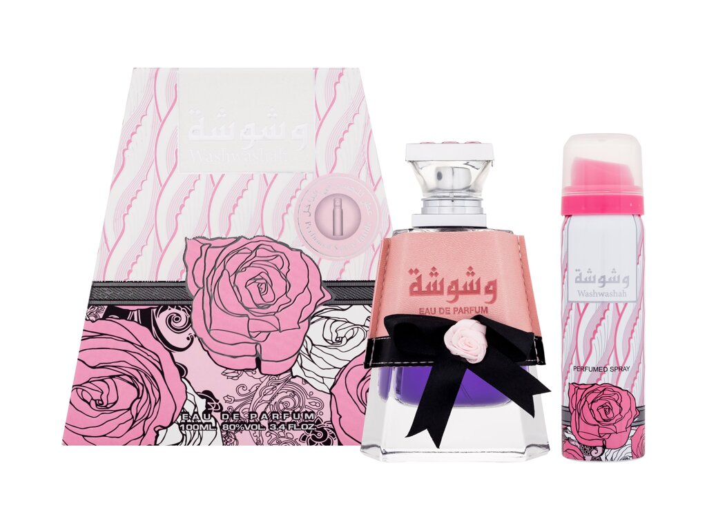 Lattafa Perfumes Washwasha Gift Set 100ml EDP + 50ml Deodorant Spray Lattafa Perfumes Washwasha Gift Set 100ml EDP + 50ml Deodorant Spray