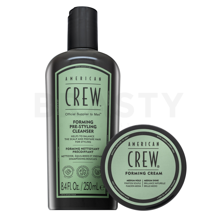 American Crew Forming Duo Gift Set 250ml Pre-Styling Cleanser + 50g Forming Cream