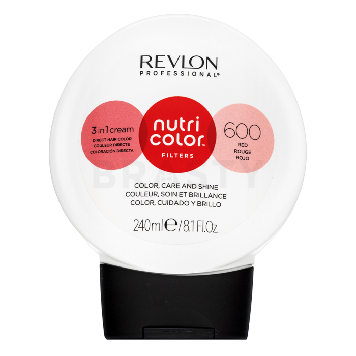 Revlon Nutri Color Filters 3 in 1 Cream Hair Colourant 240ml - 600 Red Revlon Nutri Color Filters 3 in 1 Cream Hair Colourant 240ml – 600 Red