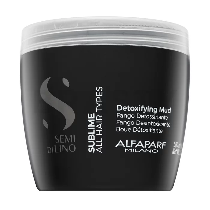 Alfaparf Semi Di Lino Sublime Detoxifying Mud Mask 500ml Alfaparf Semi Di Lino Sublime Detoxifying Mud Mask 500ml