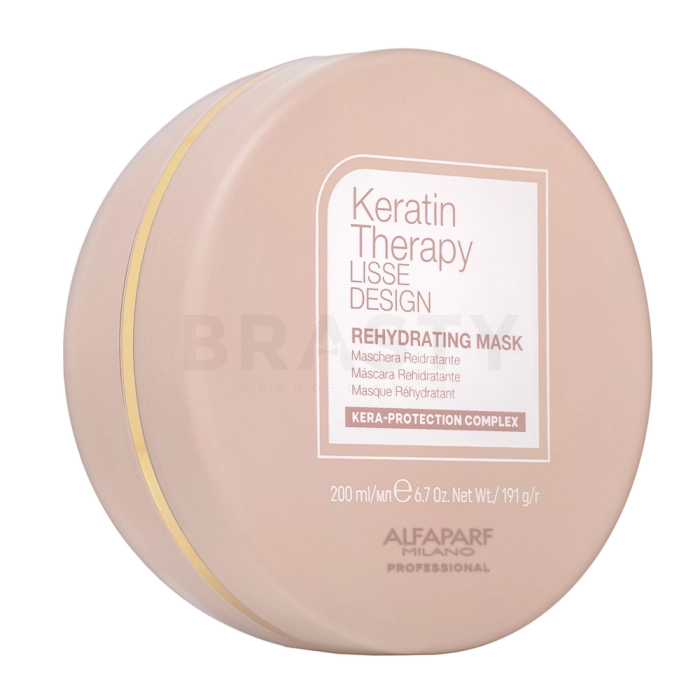 Alfaparf Lisse Design Keratin Therapy Rehydrating Mask 200ml Alfaparf Lisse Design Keratin Therapy Rehydrating Mask 200ml