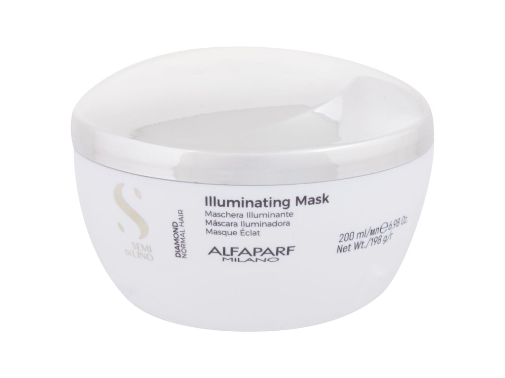 Alfaparf Semi Di Lino Diamond Normal Hair Illuminating Mask 200ml Alfaparf Semi Di Lino Diamond Normal Hair Illuminating Mask 200ml