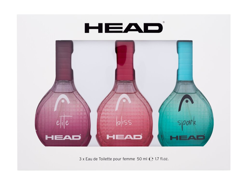 Head Women Gift Set: Bliss EDT 50ml – EliteEDT 50ml – Spark EDT 50ml