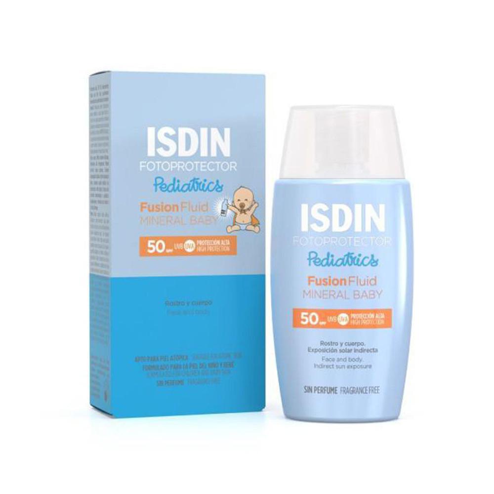 ISDIN Fotoprotector Pediatrics Fusion Fluid Mineral Baby LSF 50+ 50ml ISDIN Fotoprotector Pediatrics Fusion Fluid Mineral Baby LSF 50+ 50ml