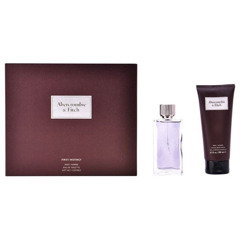 Abercrombie & Fitch First Instinct Geschenkset 100ml EDT + 200ml Body Wash