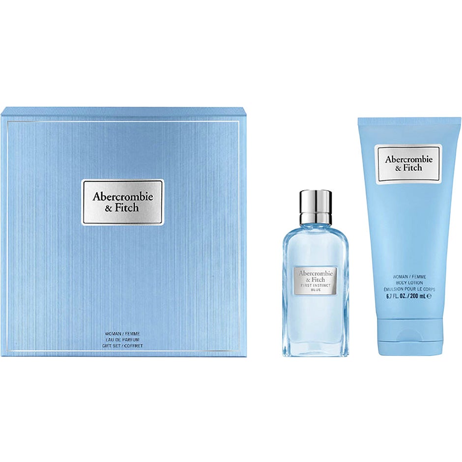 Abercrombie & Fitch First Instinct Blue for Her Gift Set 50ml EDP + 200ml Body Lotion