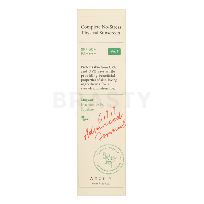AXIS-Y Complete No-Stress Physical Sunscreen SPF50+ 50ml AXIS-Y Complete No-Stress Physical Sunscreen SPF50+ 50ml